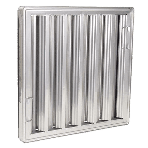Stainless Steel Grease Filter S-Shaped & Fire Retardant
