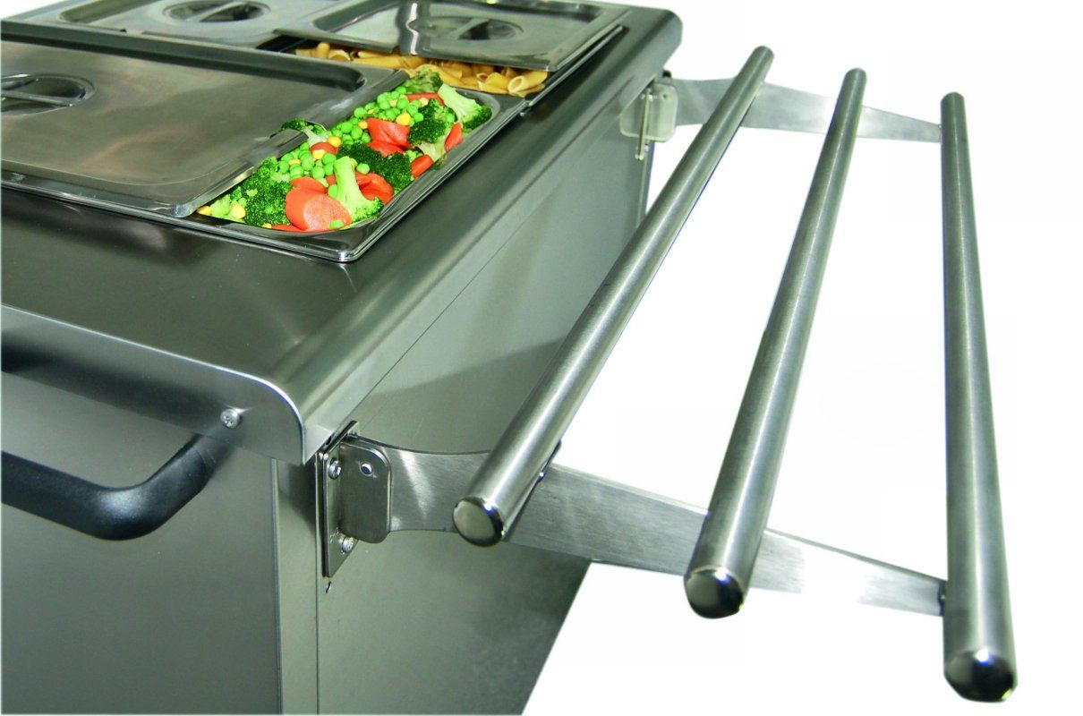 Stainless steel tray slide rails