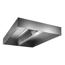 Stainless Steel Island Type Box Shaped Hood 3800x2400x500mm