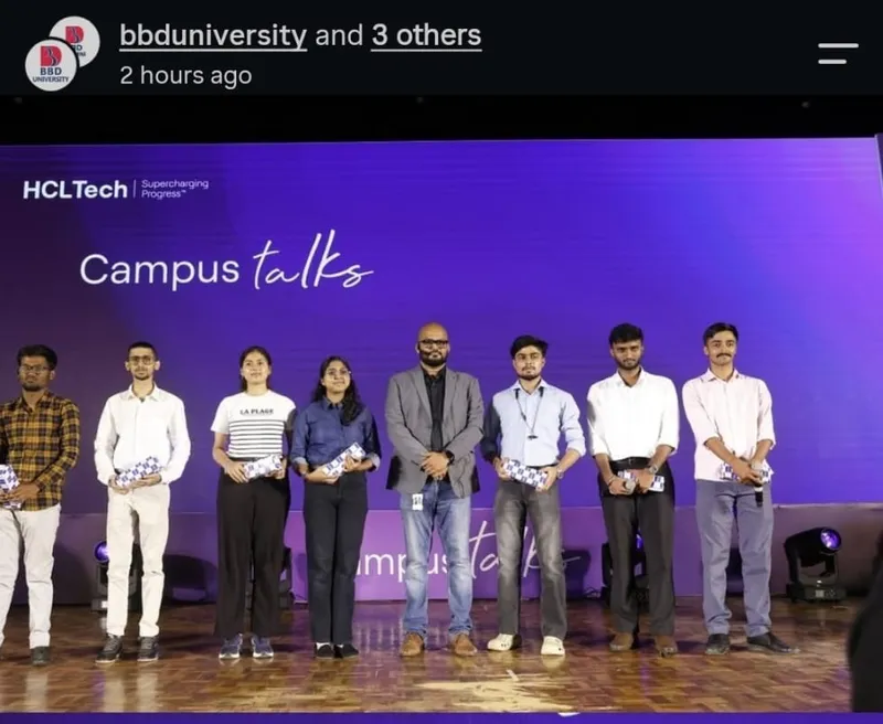 HCLTech Campus Talk — Insights, Industry Exposure &amp;amp; Career Learning