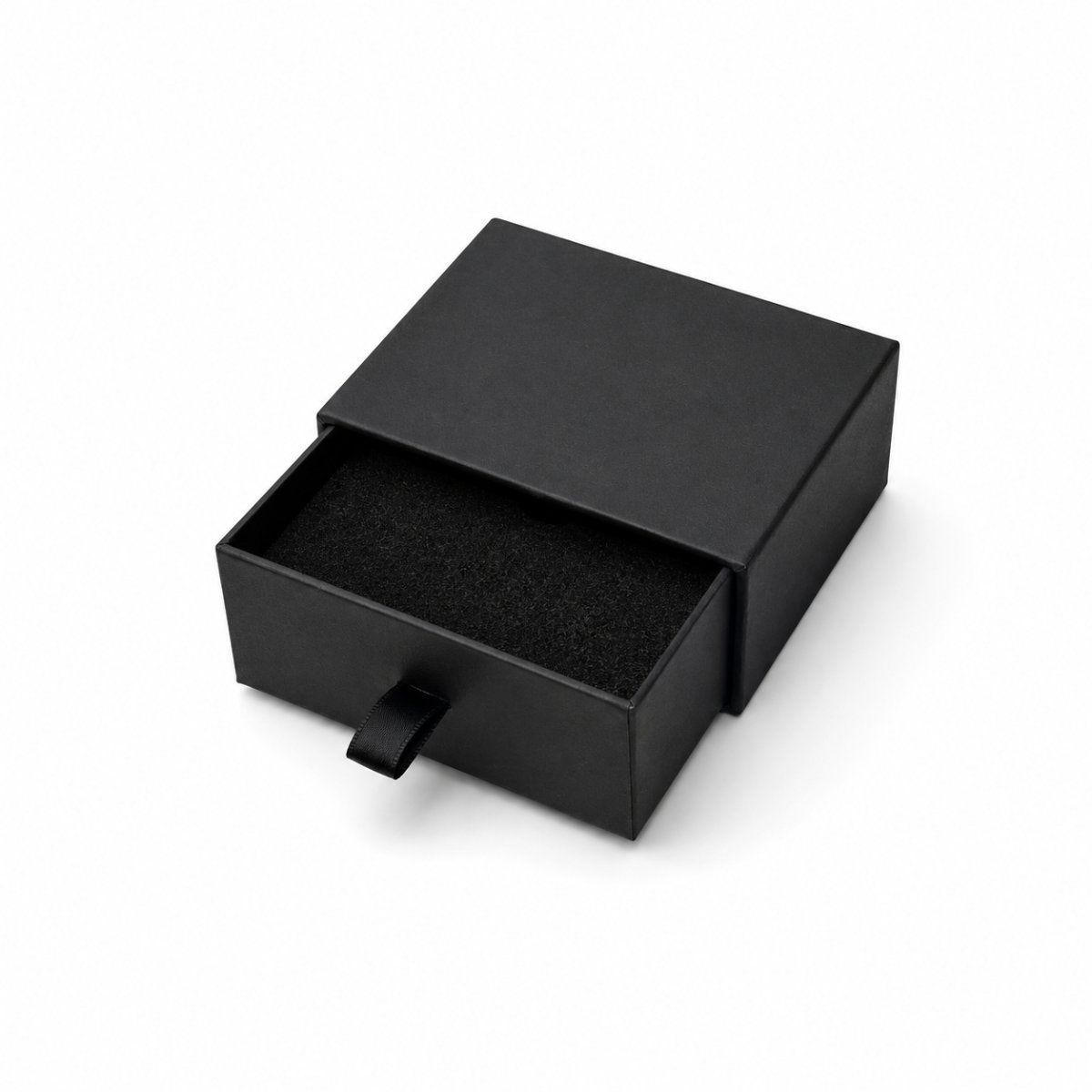 Earring Box Drawer in custom colour — back view | custom rigid jewellery box, Jaipur