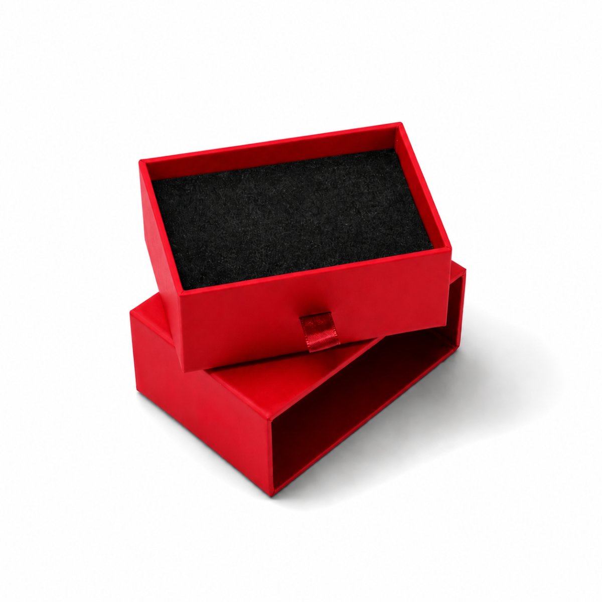 Earring Box Drawer in custom colour — close-up view | custom rigid jewellery box, Jaipur