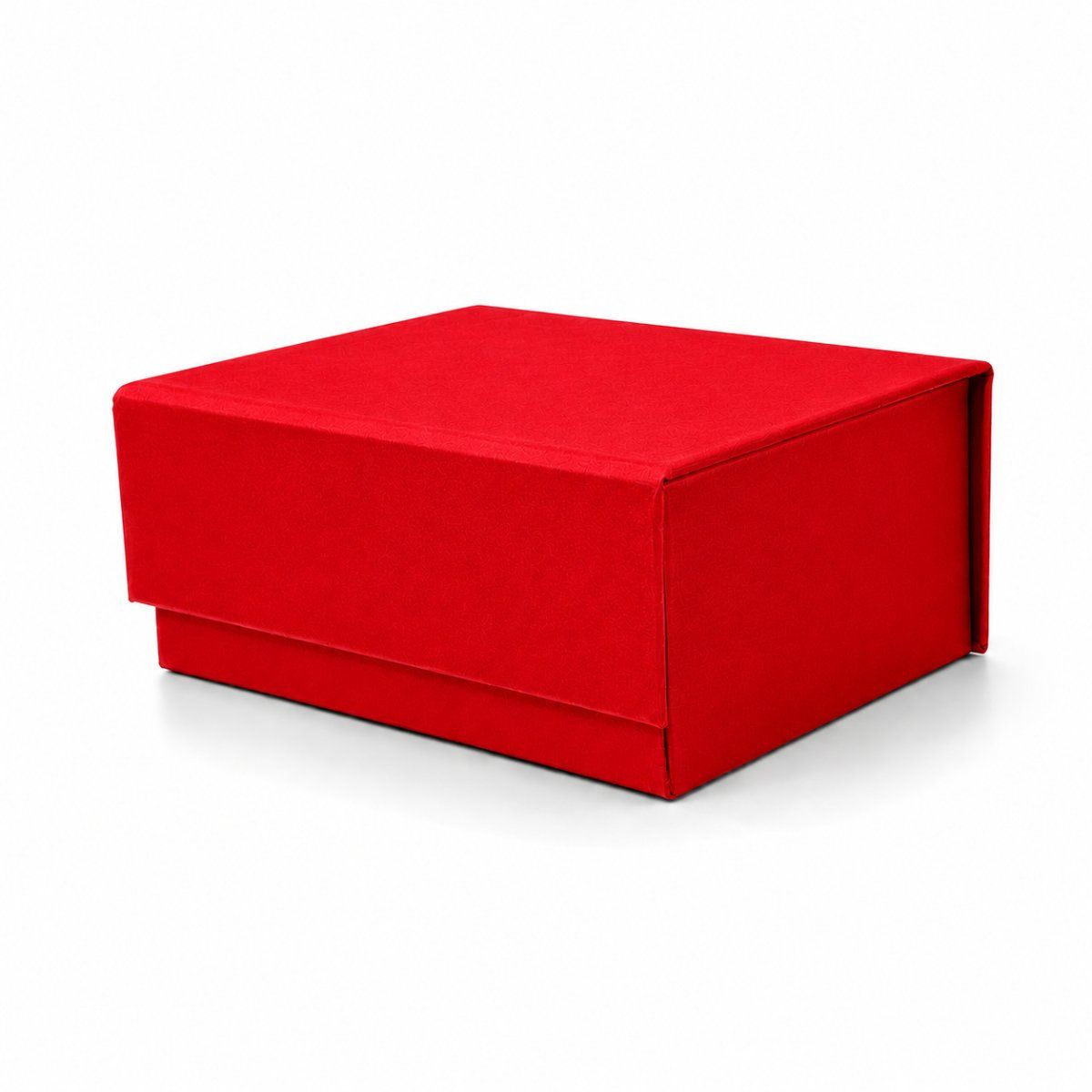 Earring Box with Magnetic file ( Three Flap) in custom colour — detail view | custom rigid jewellery box, Jaipur