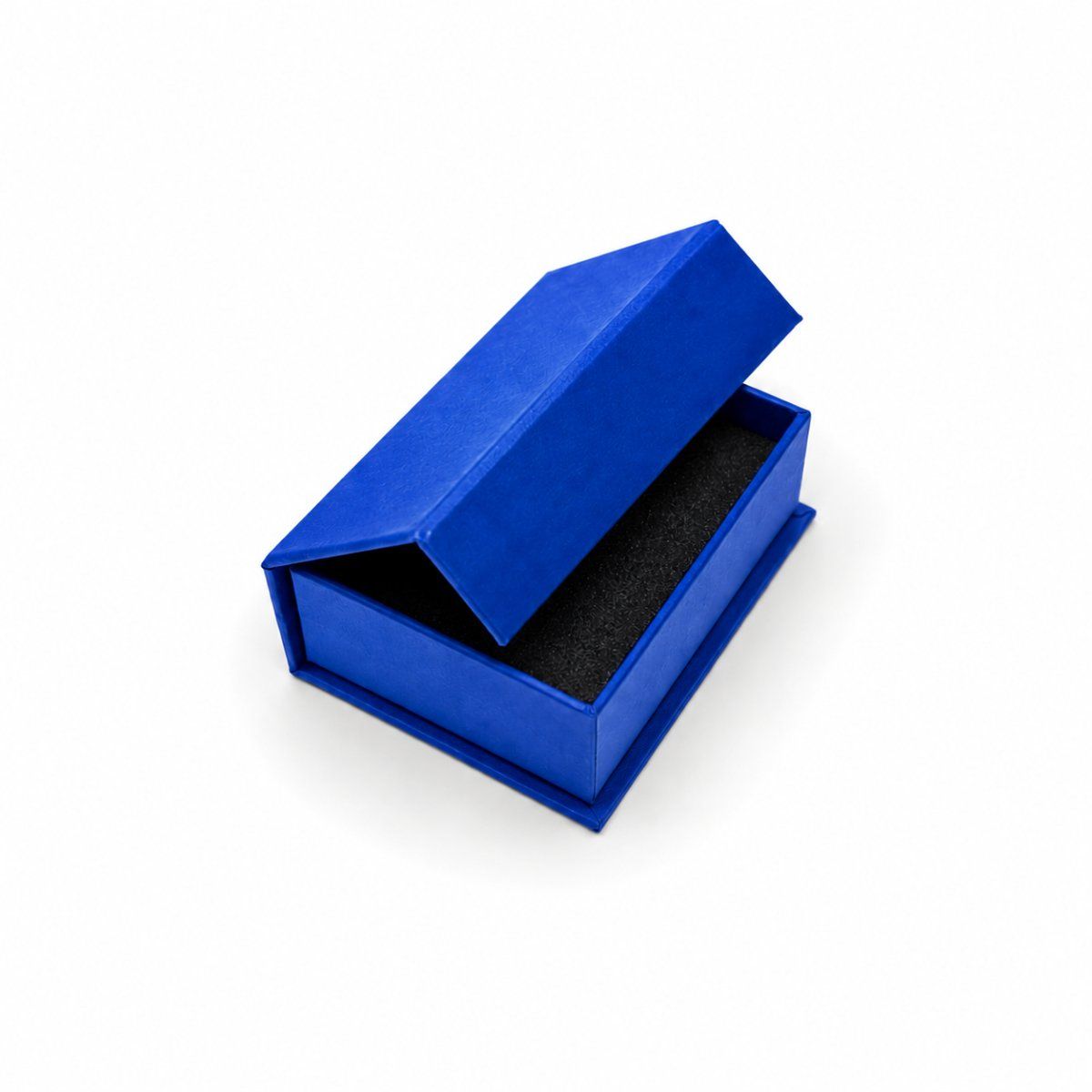 Earring Box with Magnetic file ( Four Flap) in custom colour — detail view | custom rigid jewellery box, Jaipur