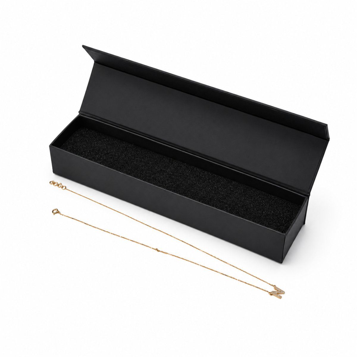 Small Chain Box with Magnetic file ( Three Flap)