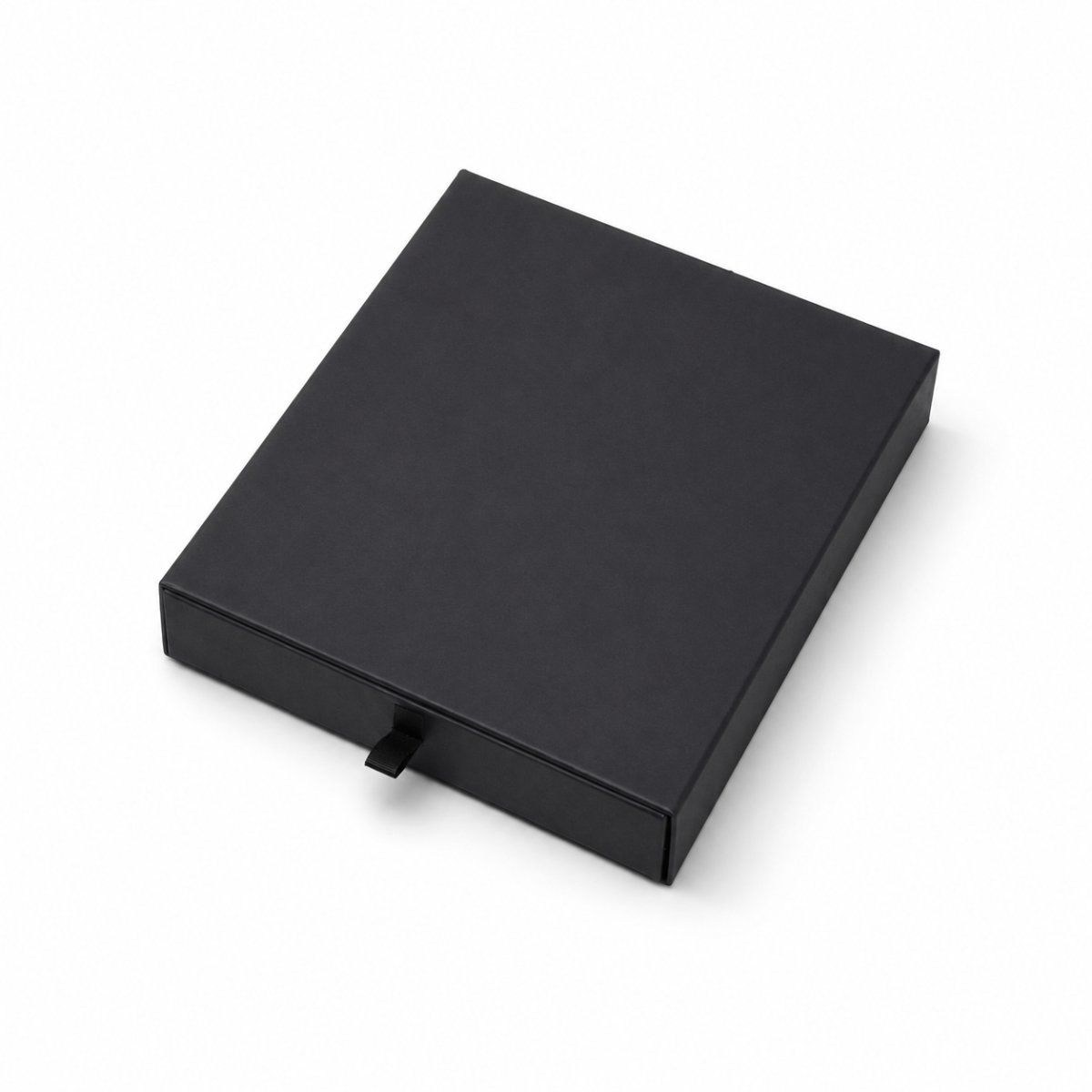 Small Necklace Box Drawer in custom colour — back view | custom rigid jewellery box, Jaipur