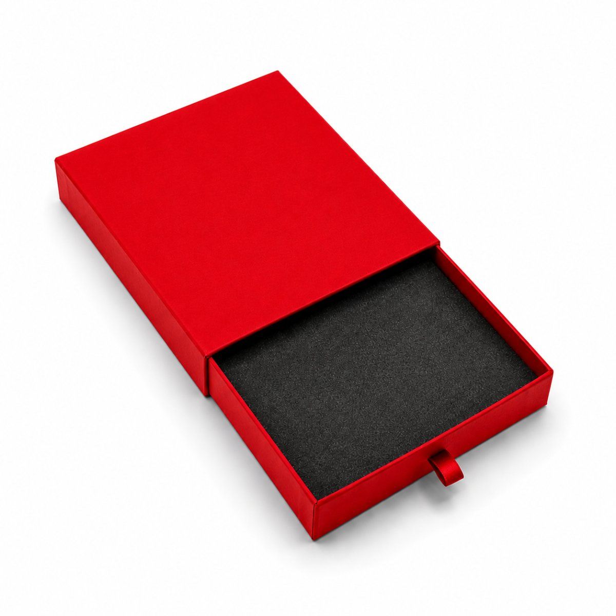 Small Necklace Box Drawer in custom colour — close-up view | custom rigid jewellery box, Jaipur