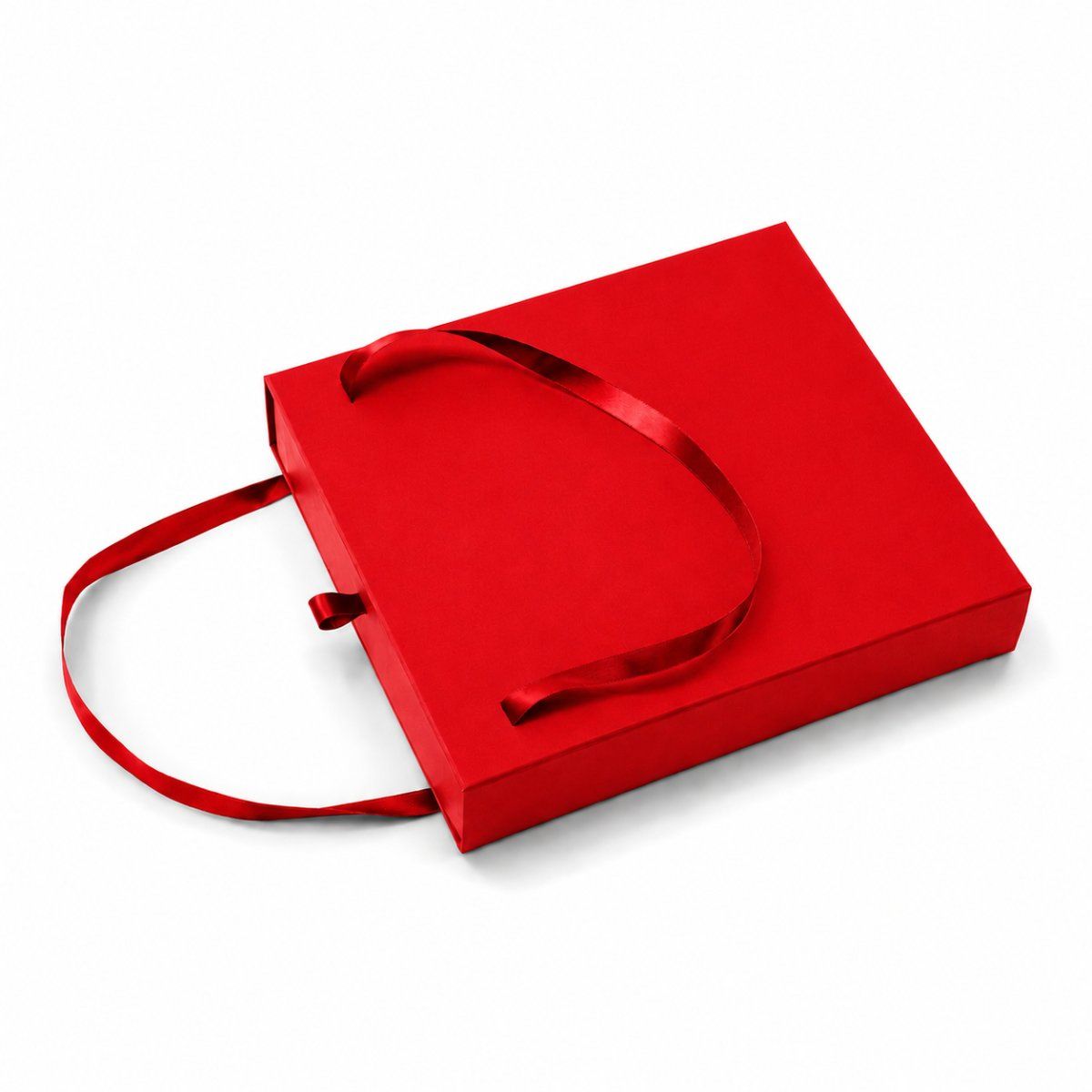 Small Necklace Box Drawer with Handle in custom colour — close-up view | custom rigid jewellery box, Jaipur