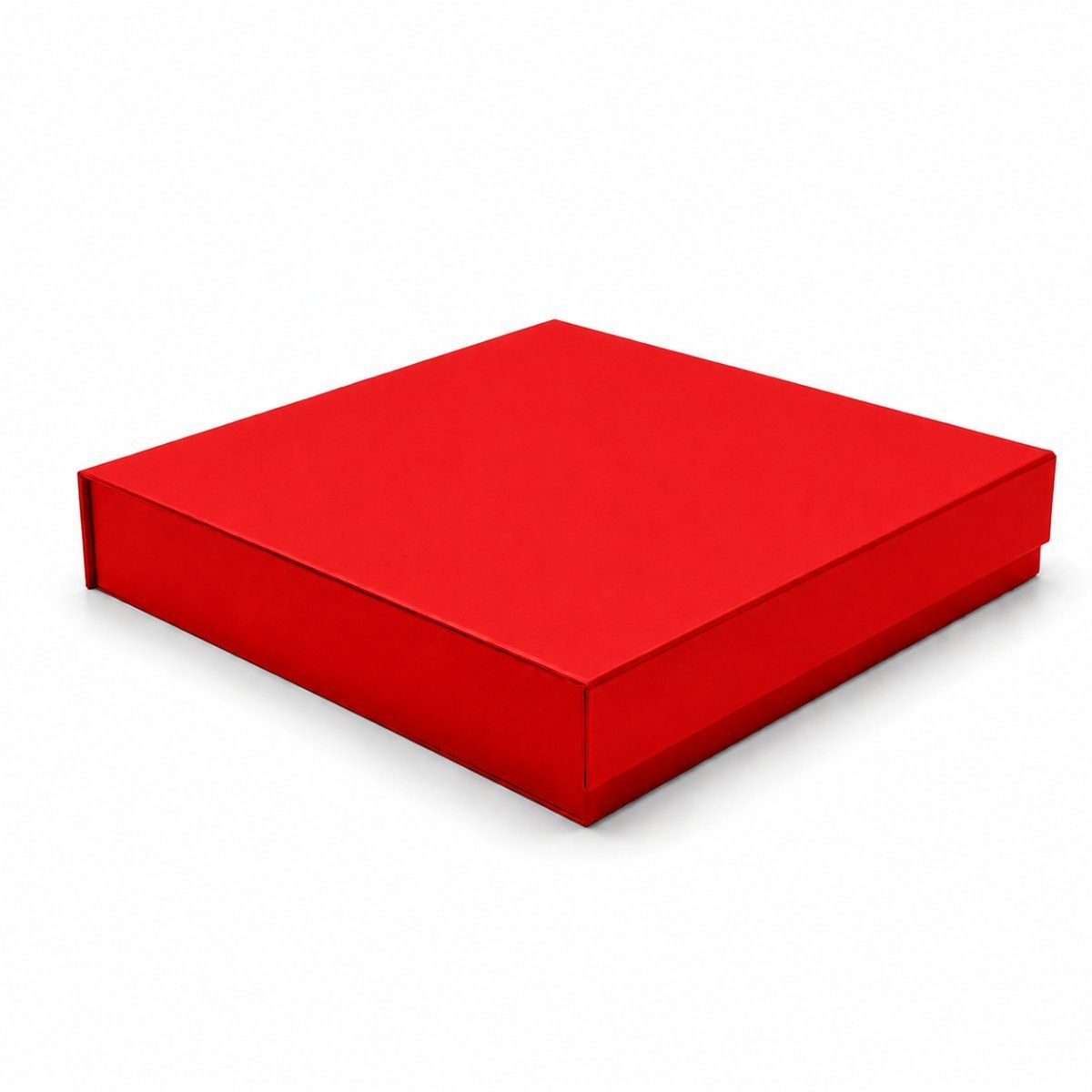 Small Necklace Box with Magnetic file ( Three Flap) in custom colour — back view | custom rigid jewellery box, Jaipur