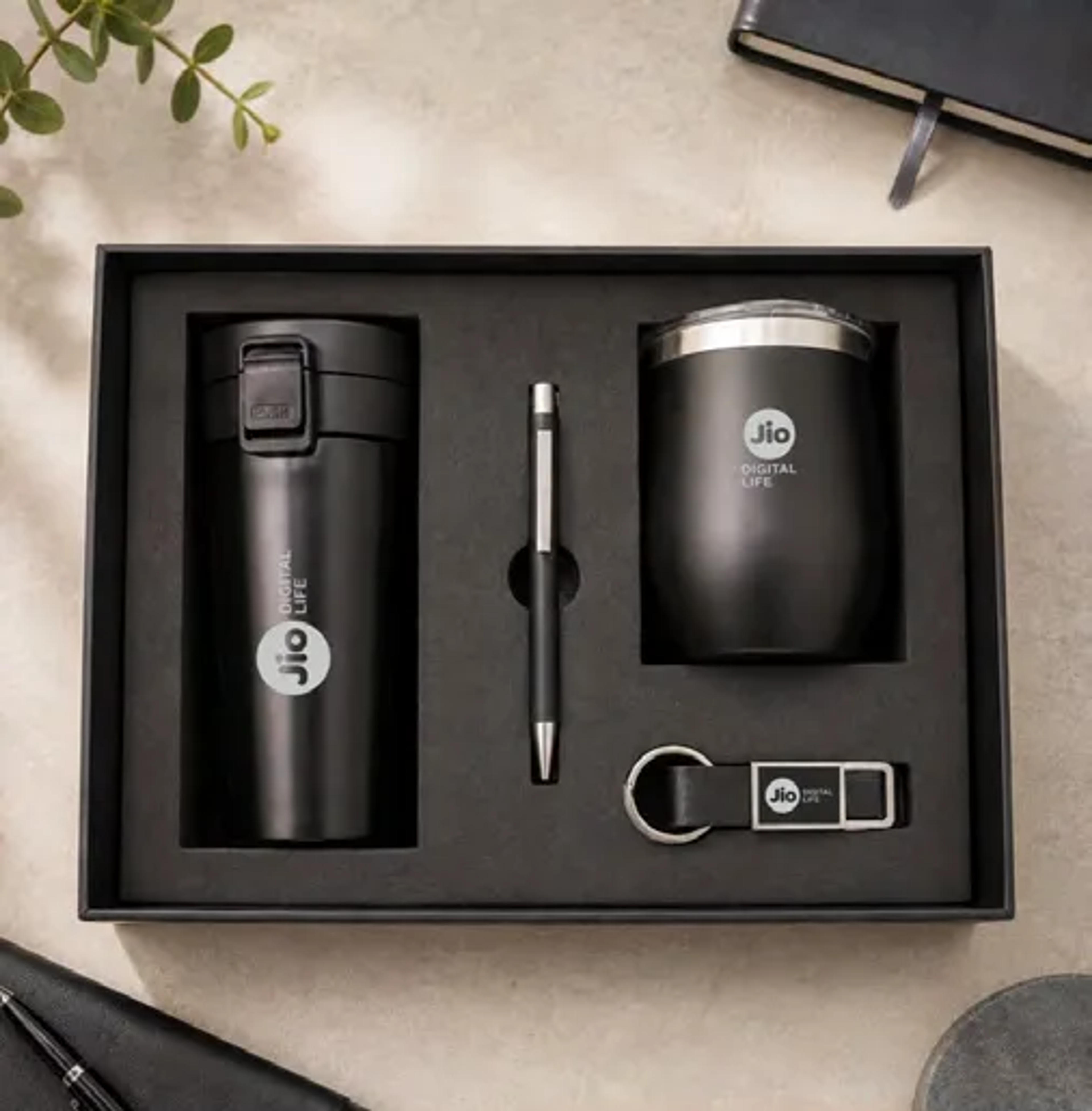 Executive Brew Gift Set — Black — Executive Gift Sets corporate gift