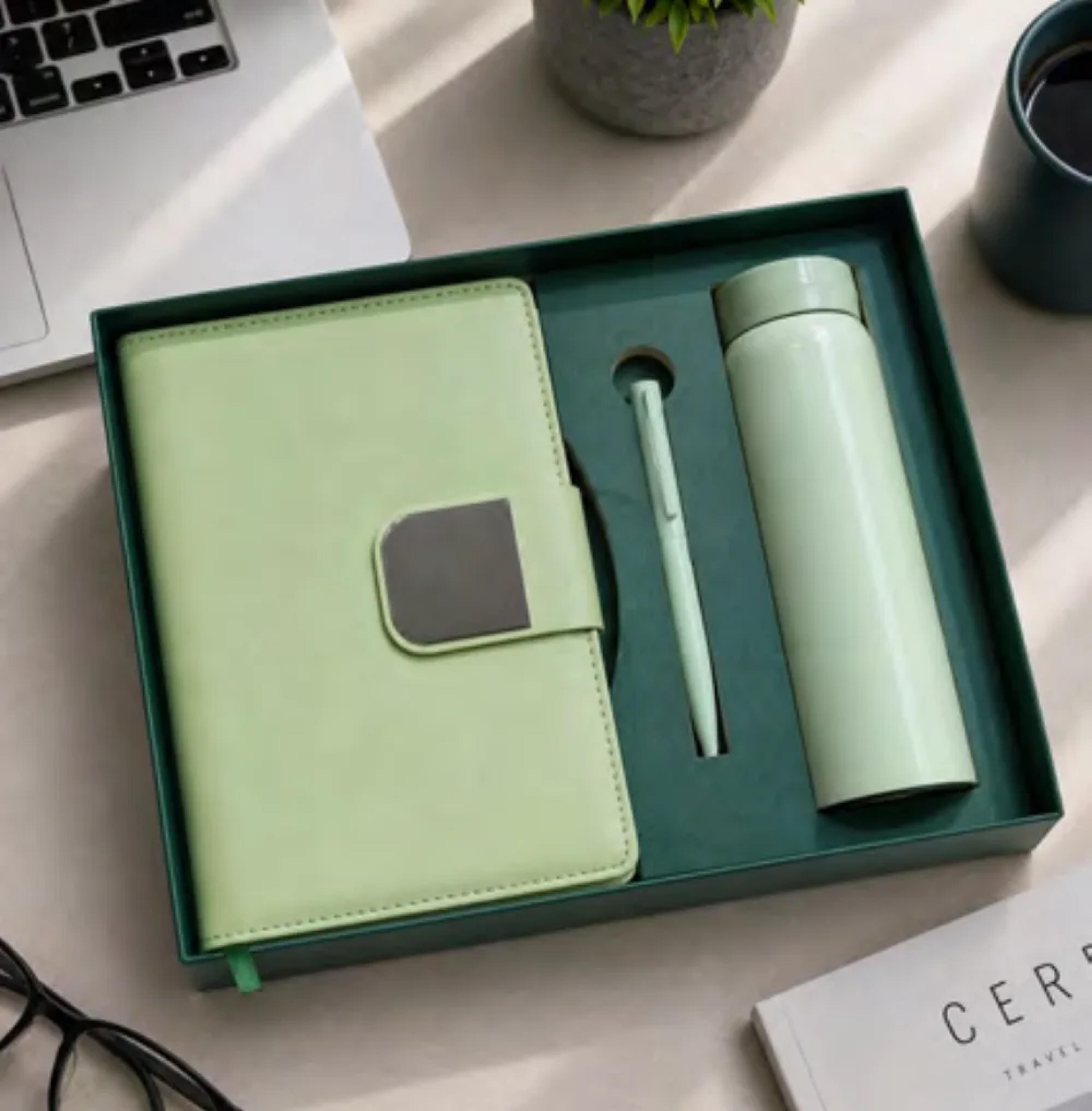 Corporate Luxe Kit — Sage — Executive Gift Sets corporate gift