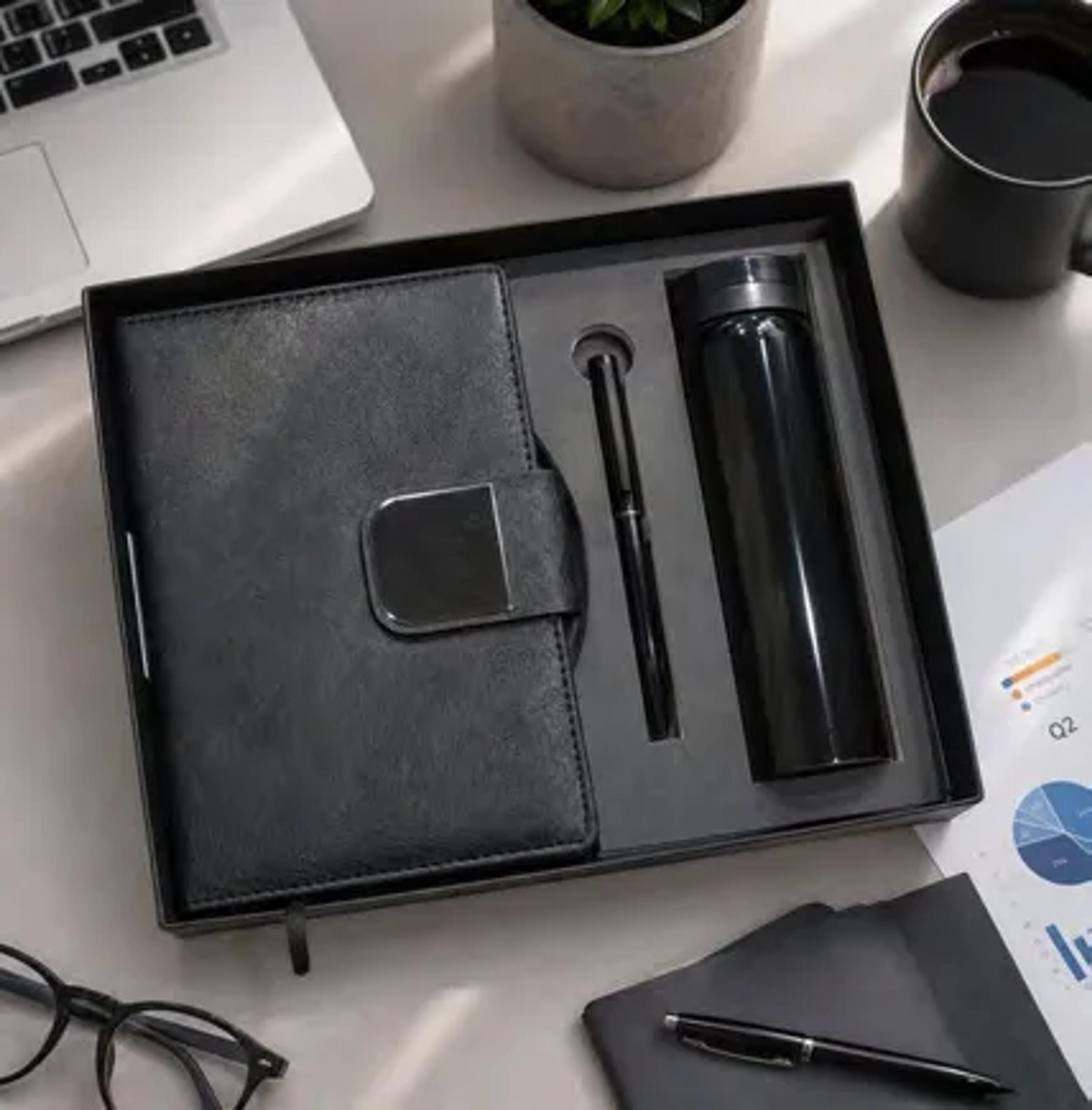 Corporate Luxe Kit — Black — Executive Gift Sets corporate gift
