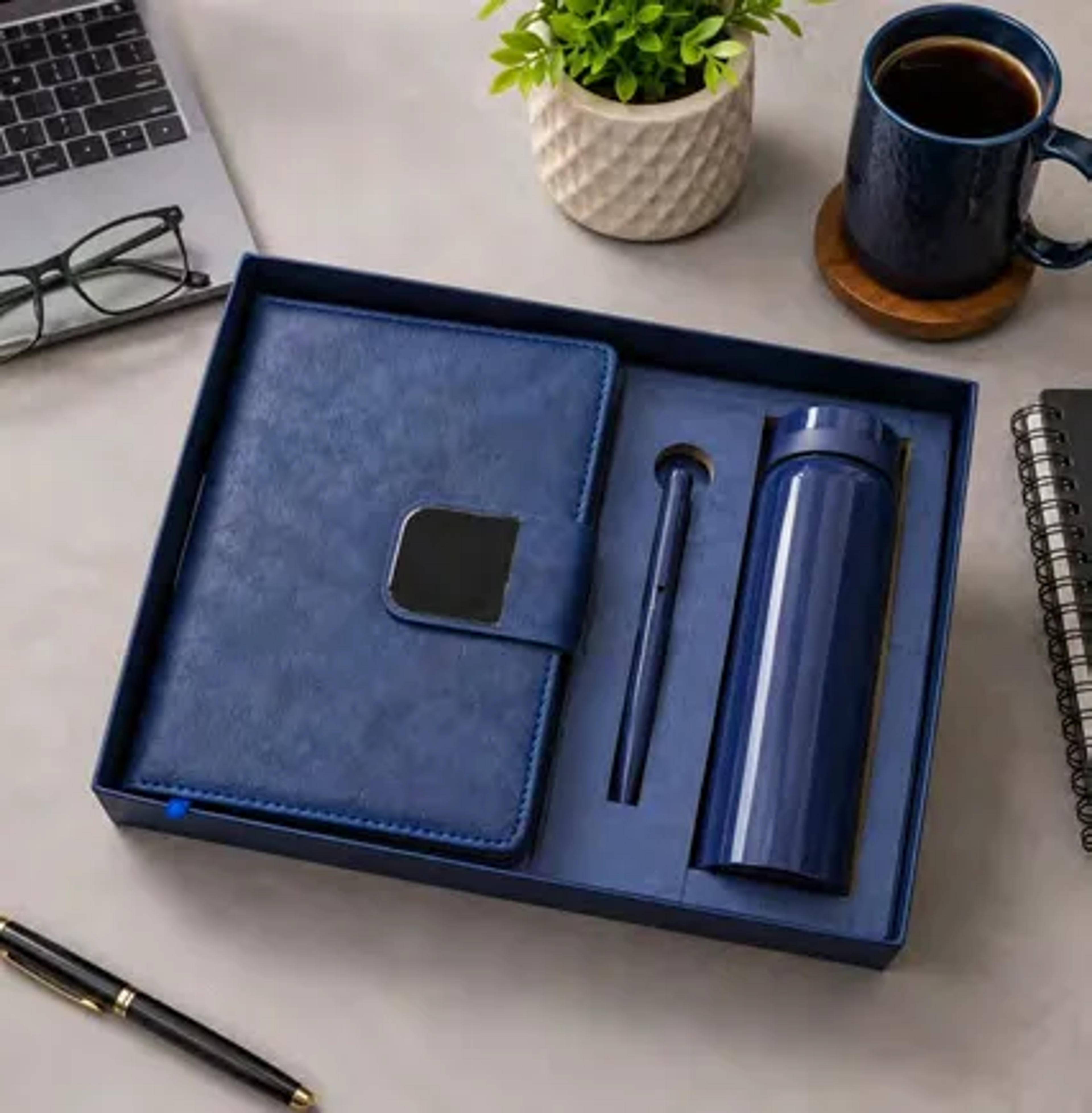Corporate Luxe Kit — Navy Blue — Executive Gift Sets corporate gift