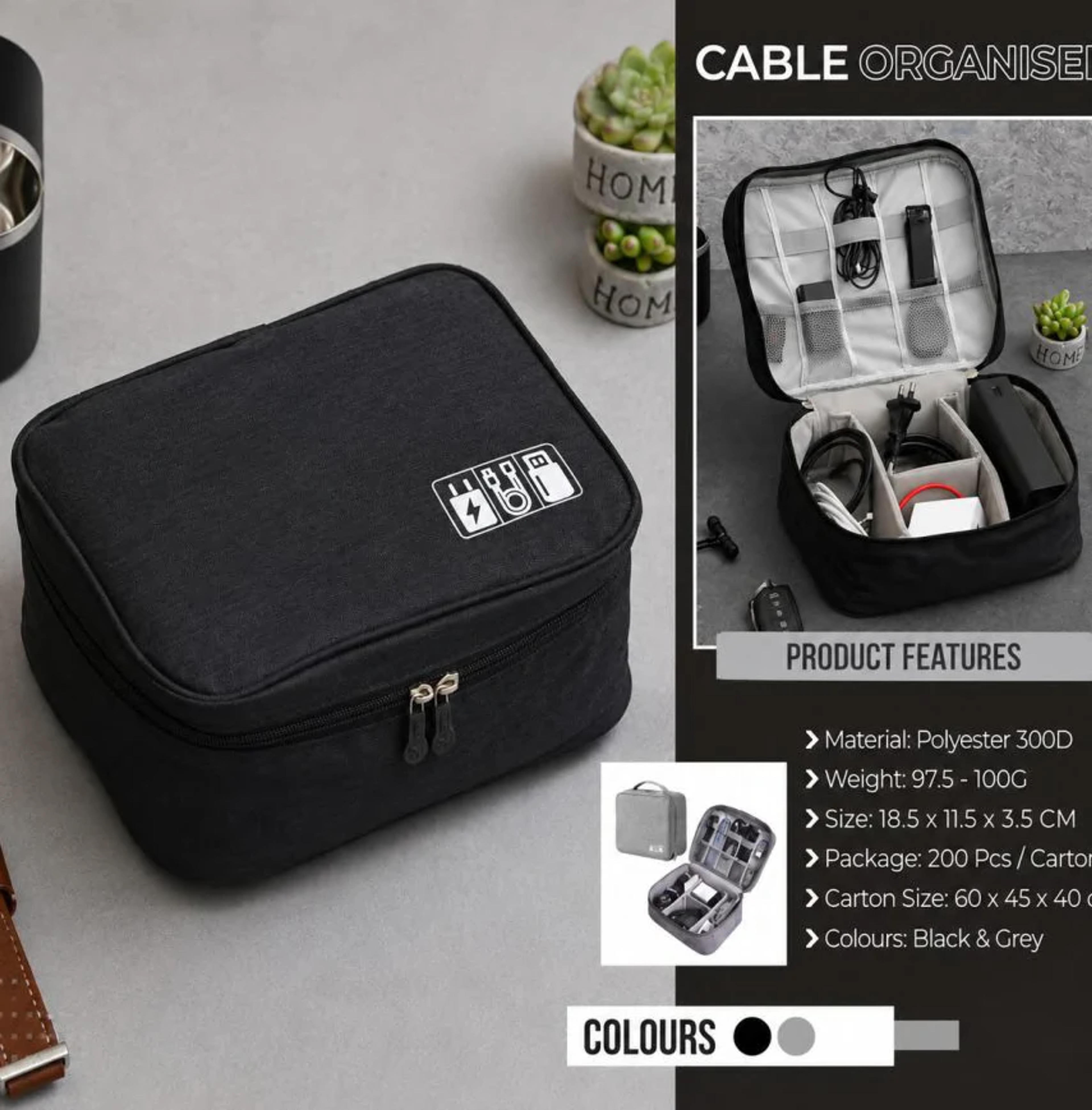 Cable Organiser — Travel Accessories corporate gift