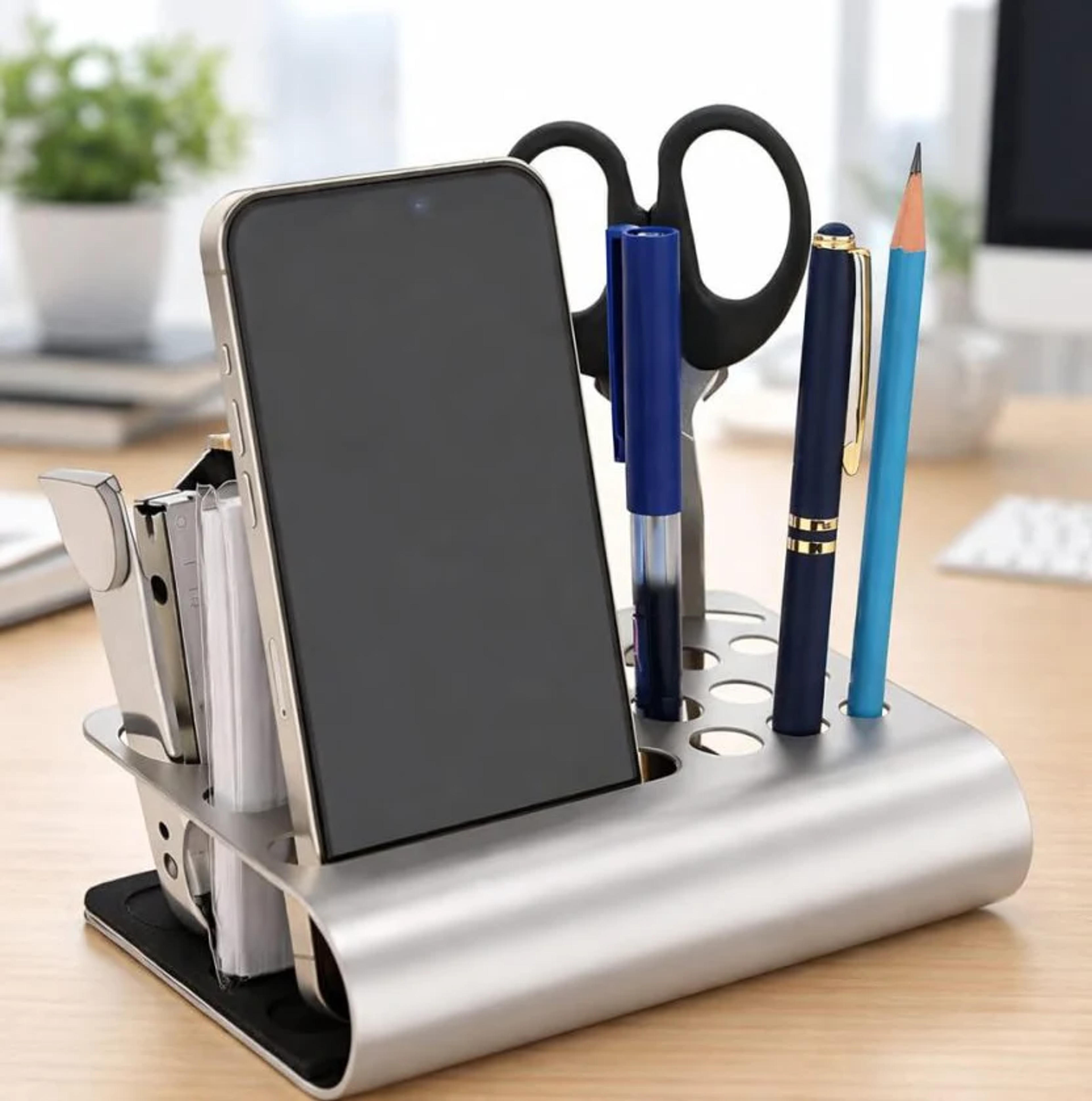 Multiple Desk Stand - Silver