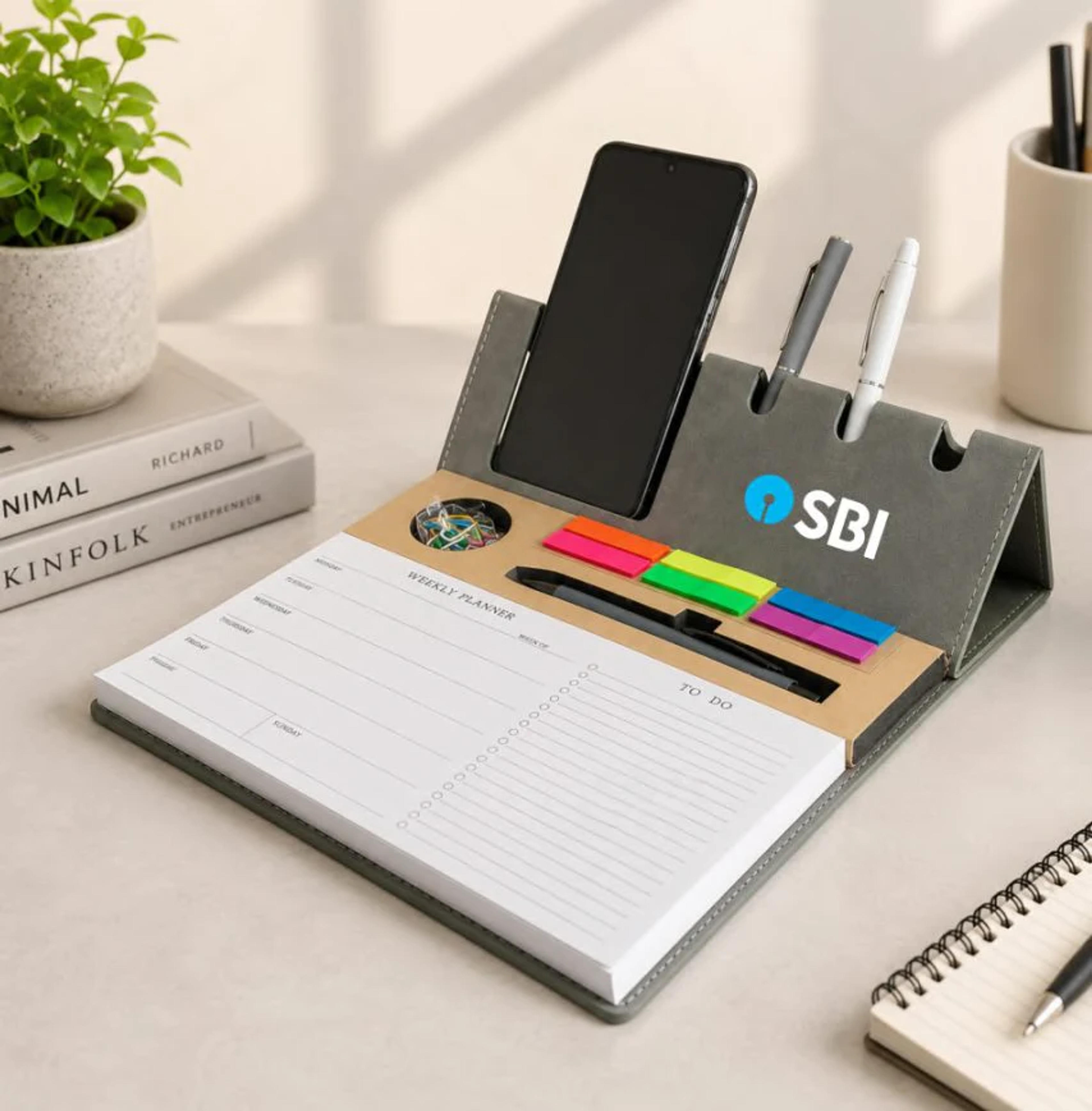 Weekly Desk Organiser — Office Essentials corporate gift