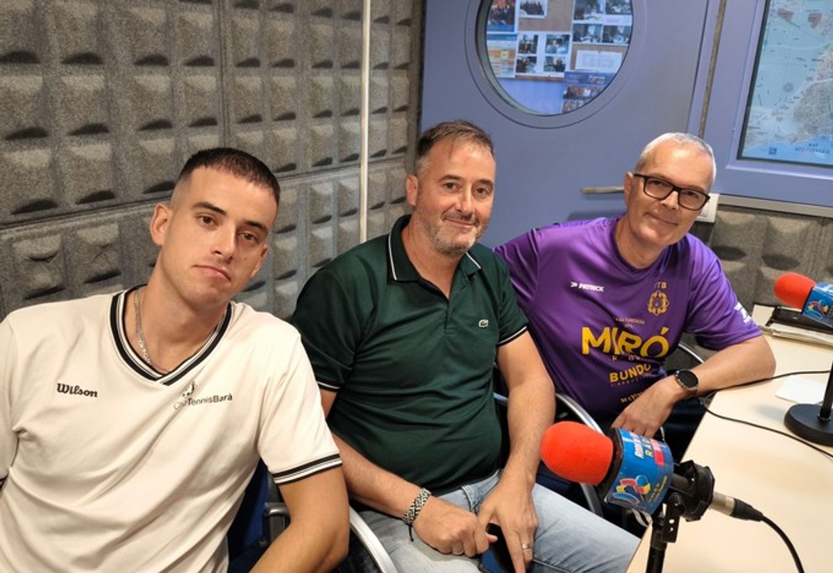Noel Ureña, Jesús Jurado i Toni Fernàndez