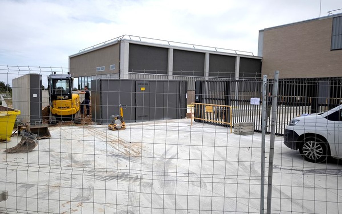 Entrada de l'Institut Roda de Berà