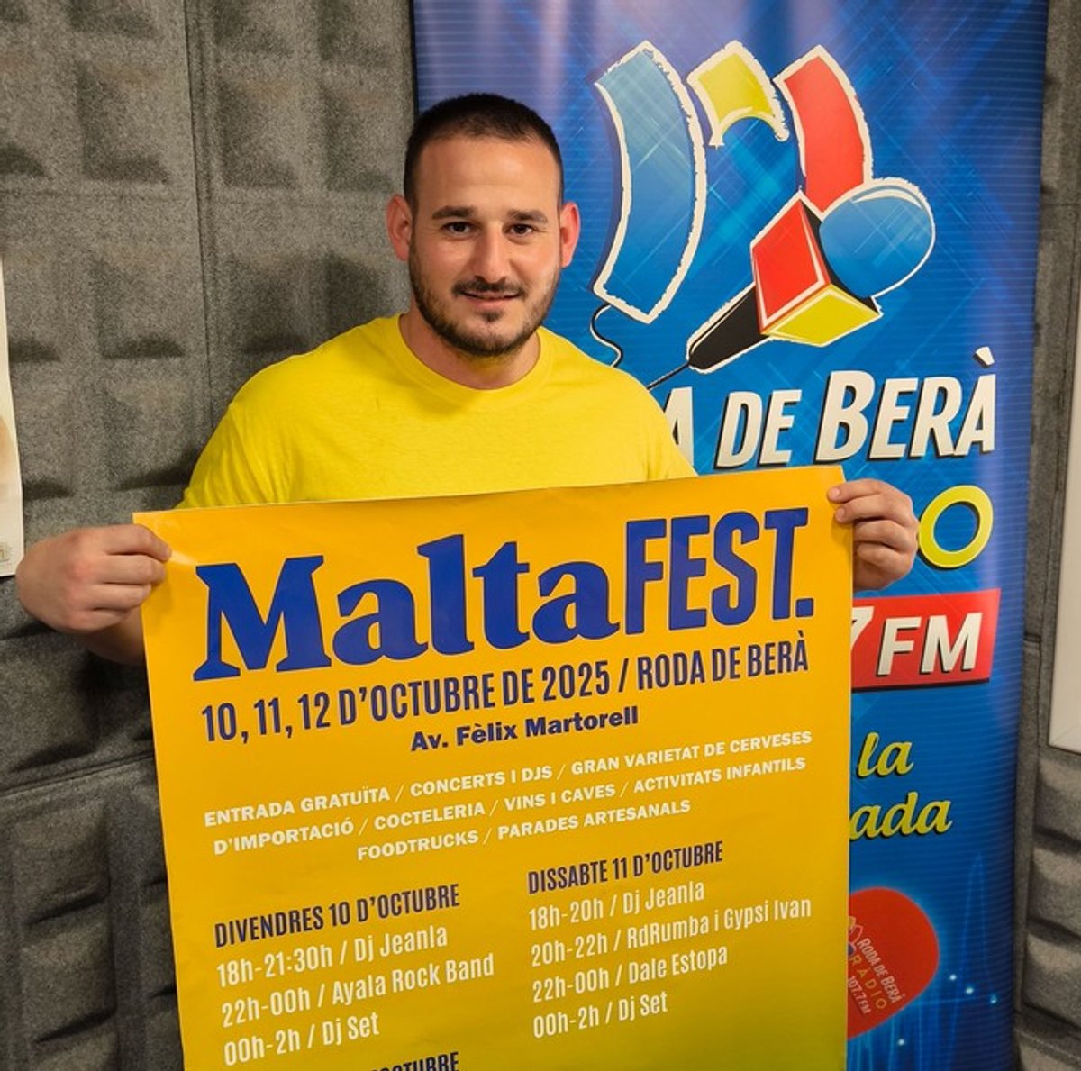 Rubén Pérez, promotor del MaltaFest