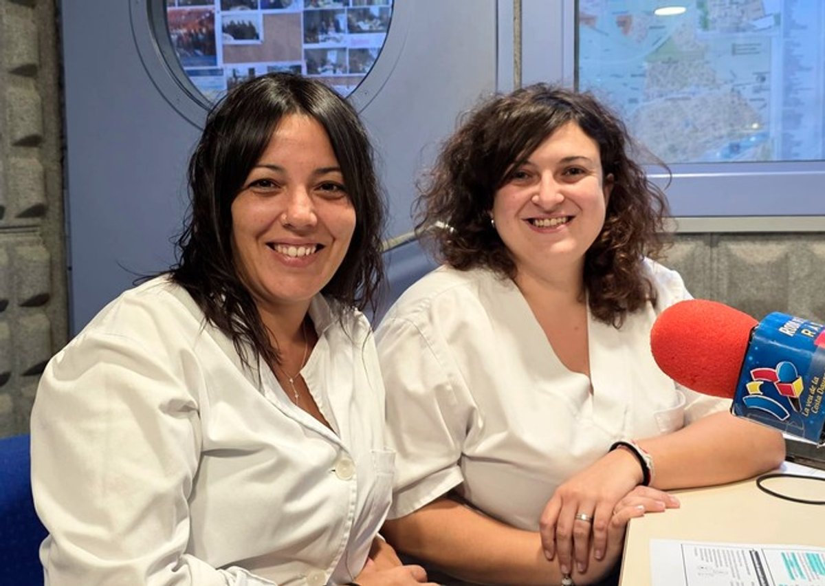 Marta Jané i Laura Andrés, infermeres del Consultori de Roda de Berà