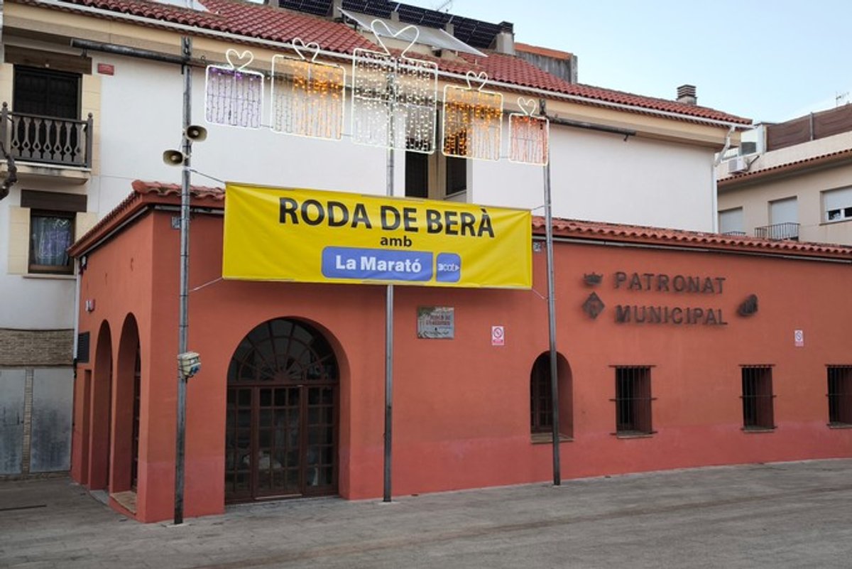 Roda de Berà amb La Marató de 3cat