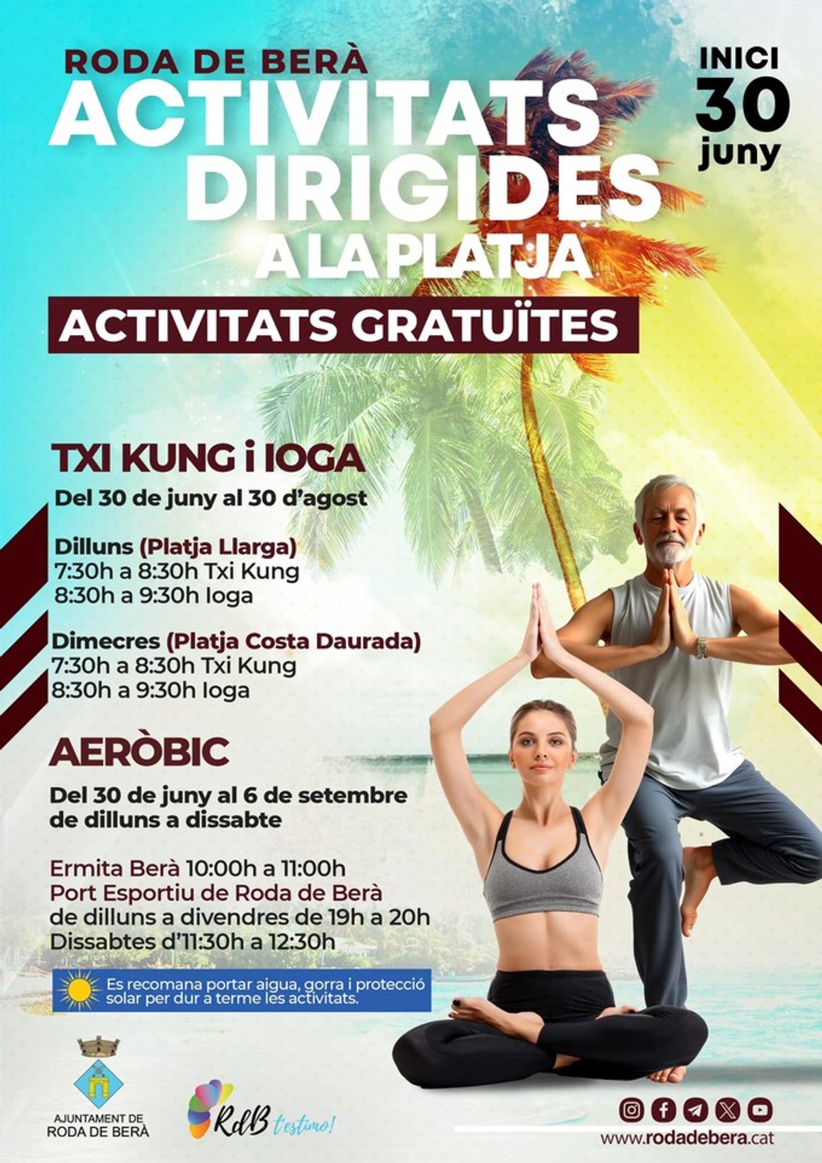 Activitats dirigides: estiu 2025