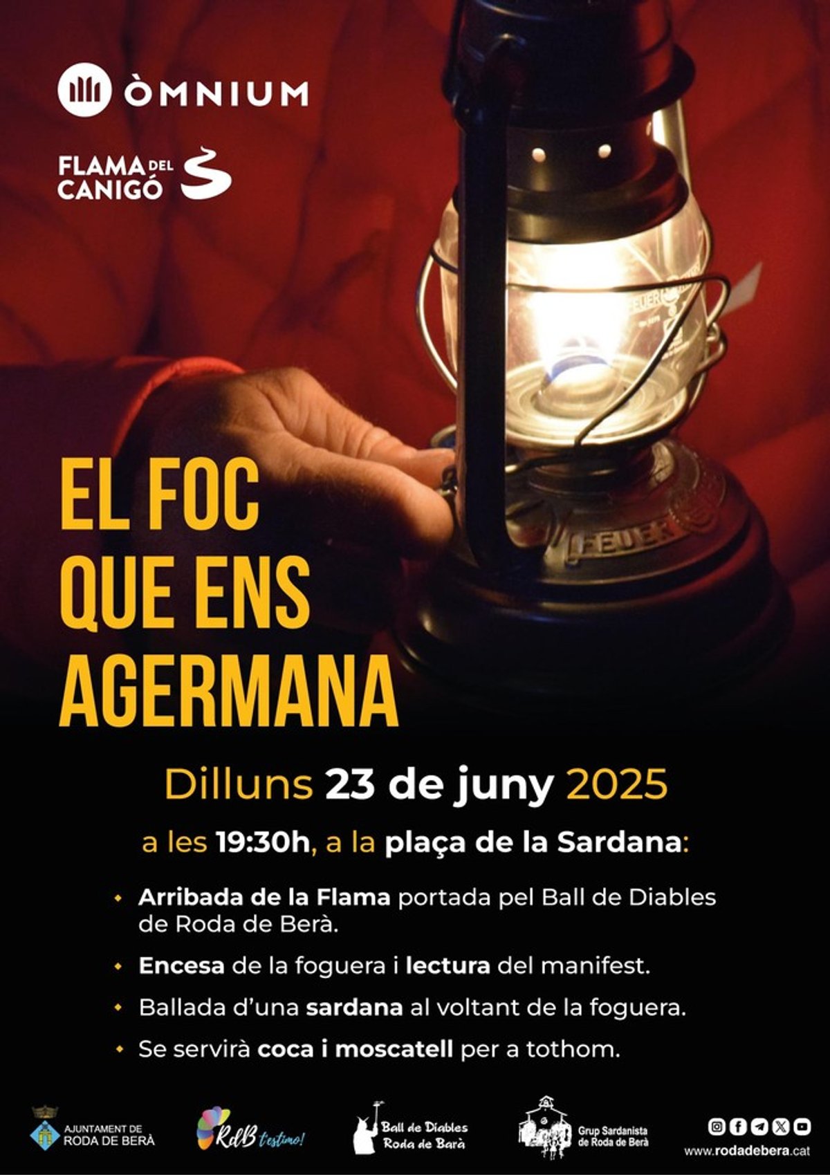 Arribada de la Flama del Canigó