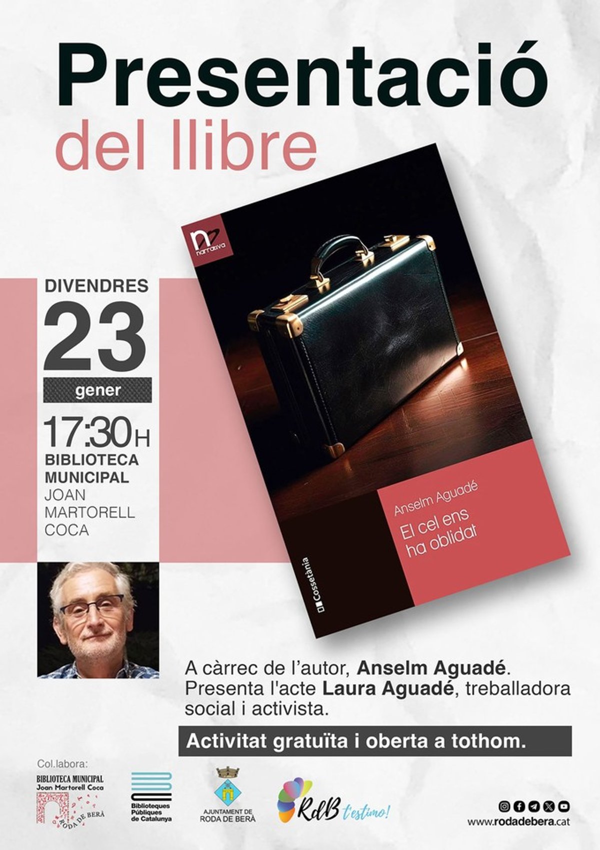 El cel ens ha oblidat, la nova novel·la negra d’Anselm Aguadé