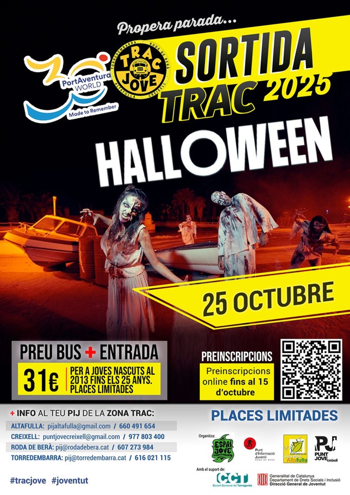 Sortida al Halloween de PortAventura