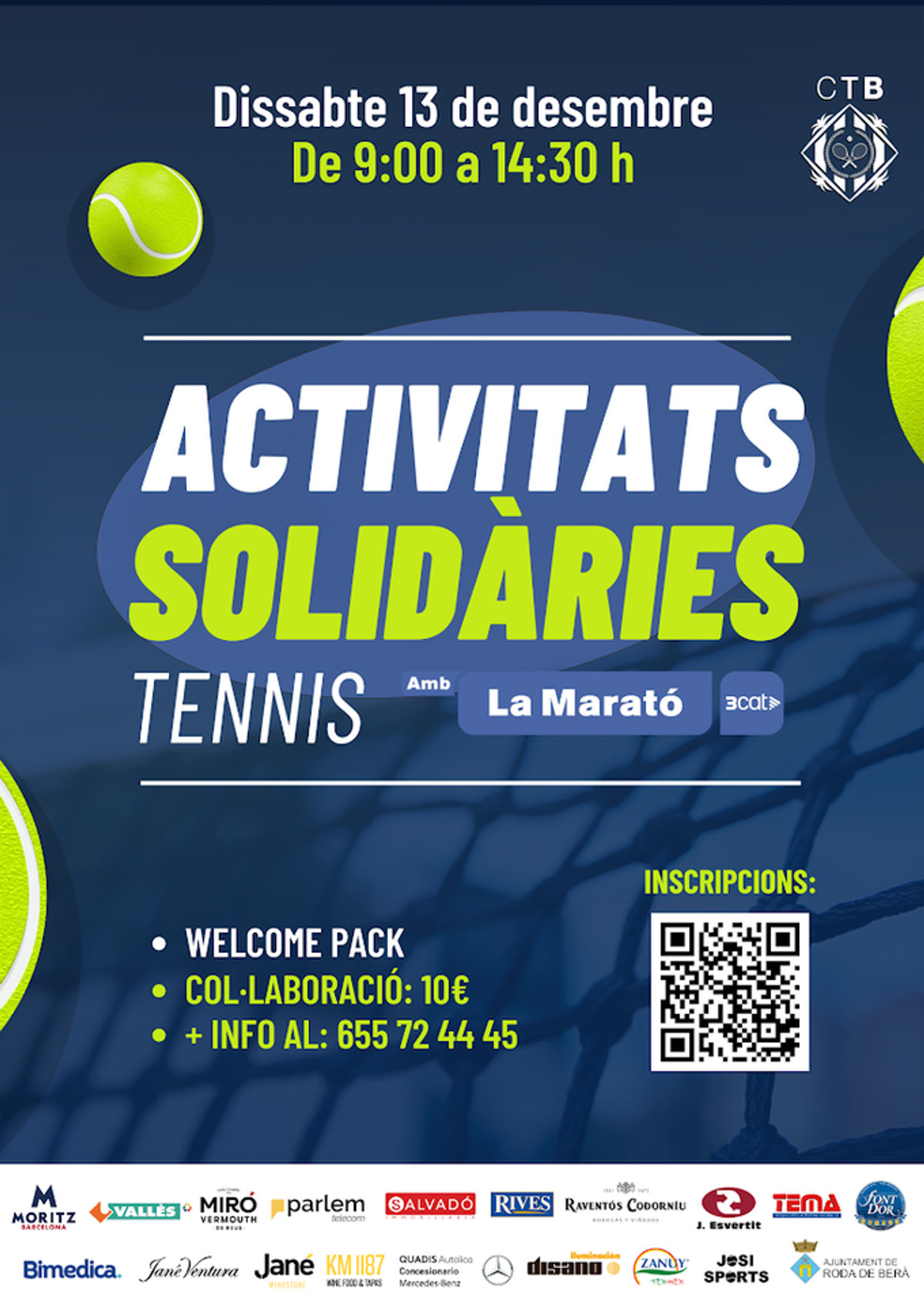Activitats solidàries de Tennis