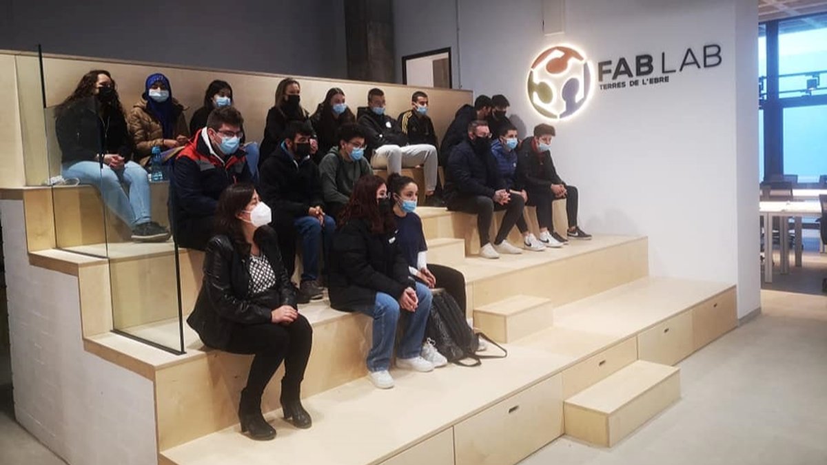 Insitut Montsià al FabLab Terres de l'Ebre