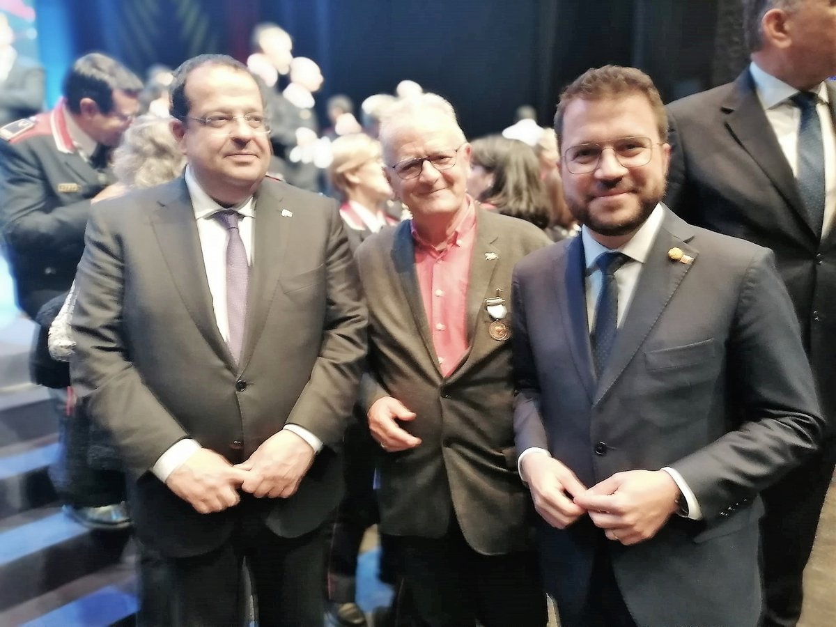 Medalla Mossos a Josep Baubí