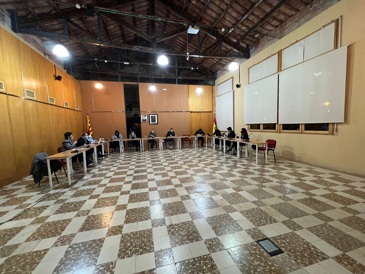 Ple de l'Ajuntament de la Sénia