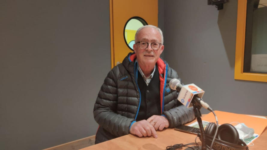 Josep Maria Solà, president de la Unió Ciclista Olesana.