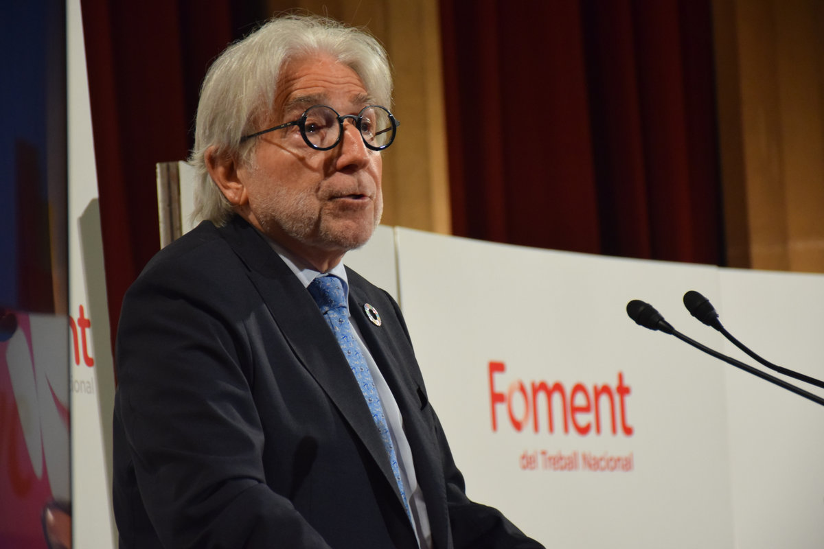 Josep Sánchez Llibre, president de Foment