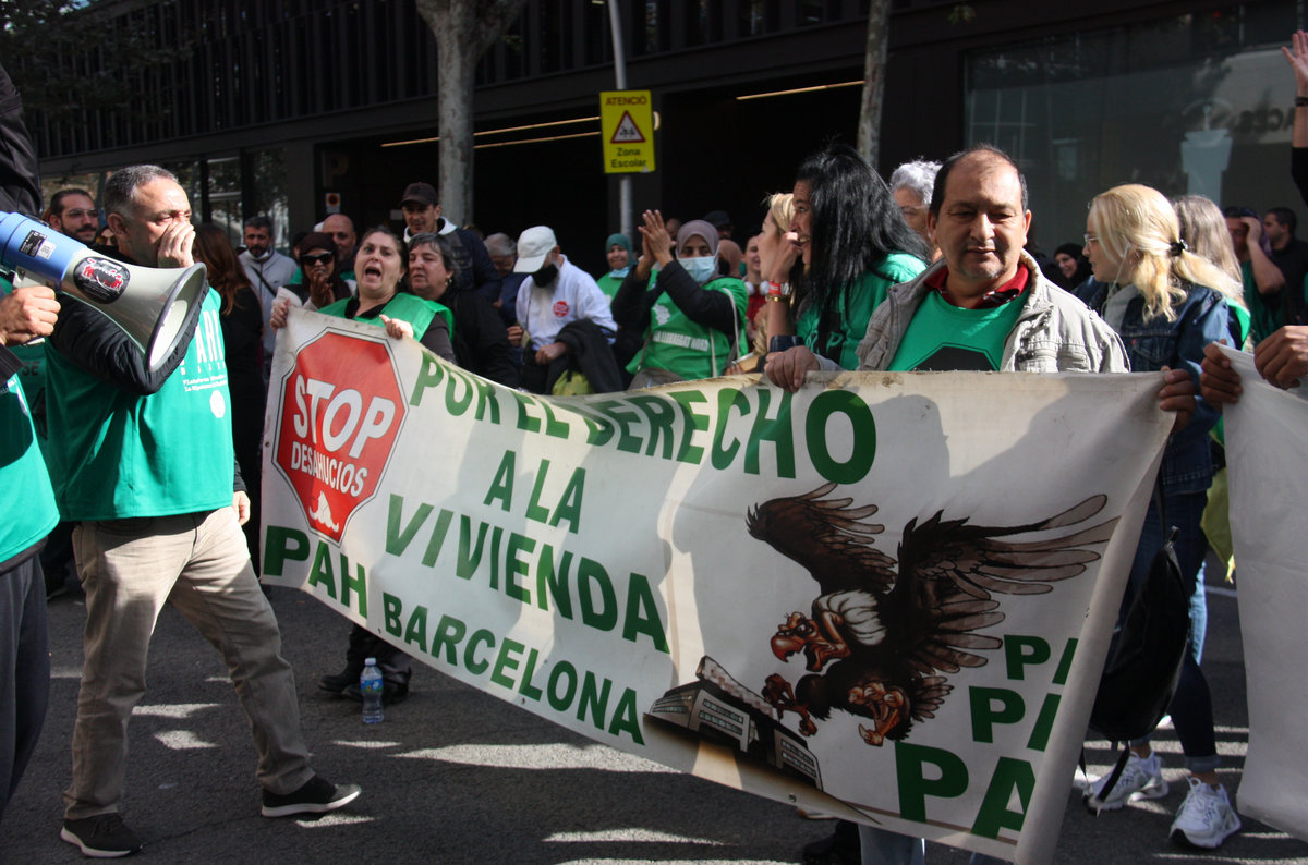 manifestants de la PAH