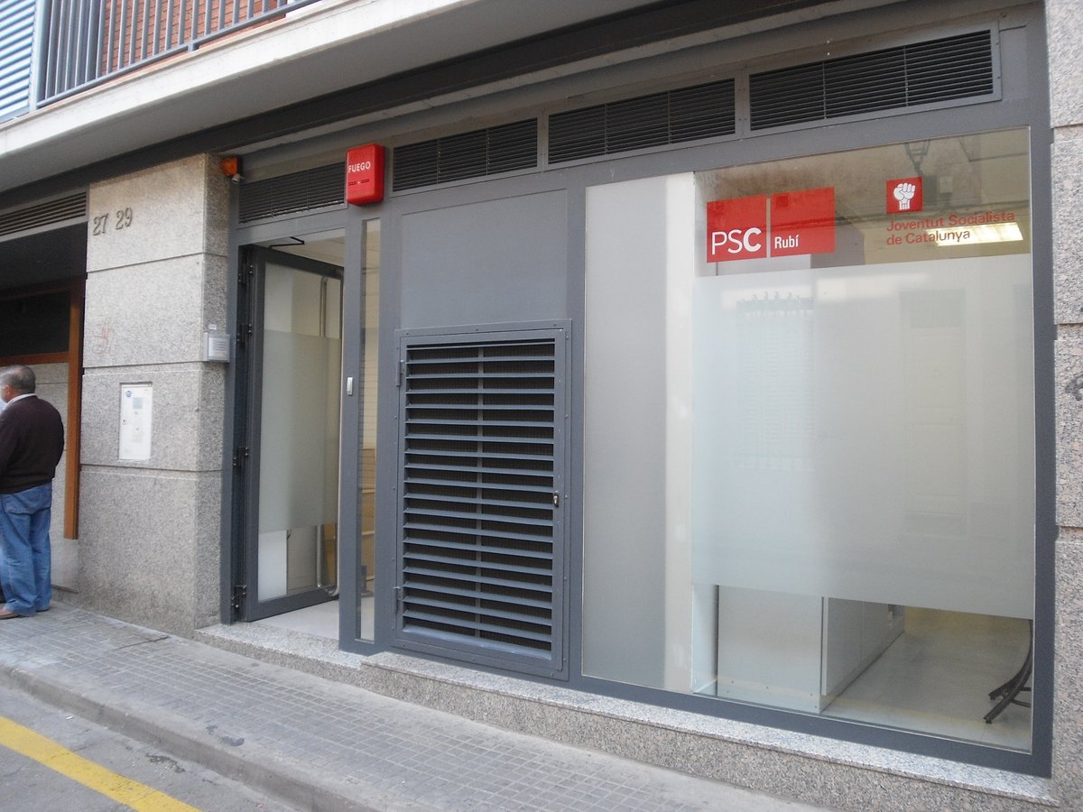 Seu del PSC a Rubí/Arxiu
