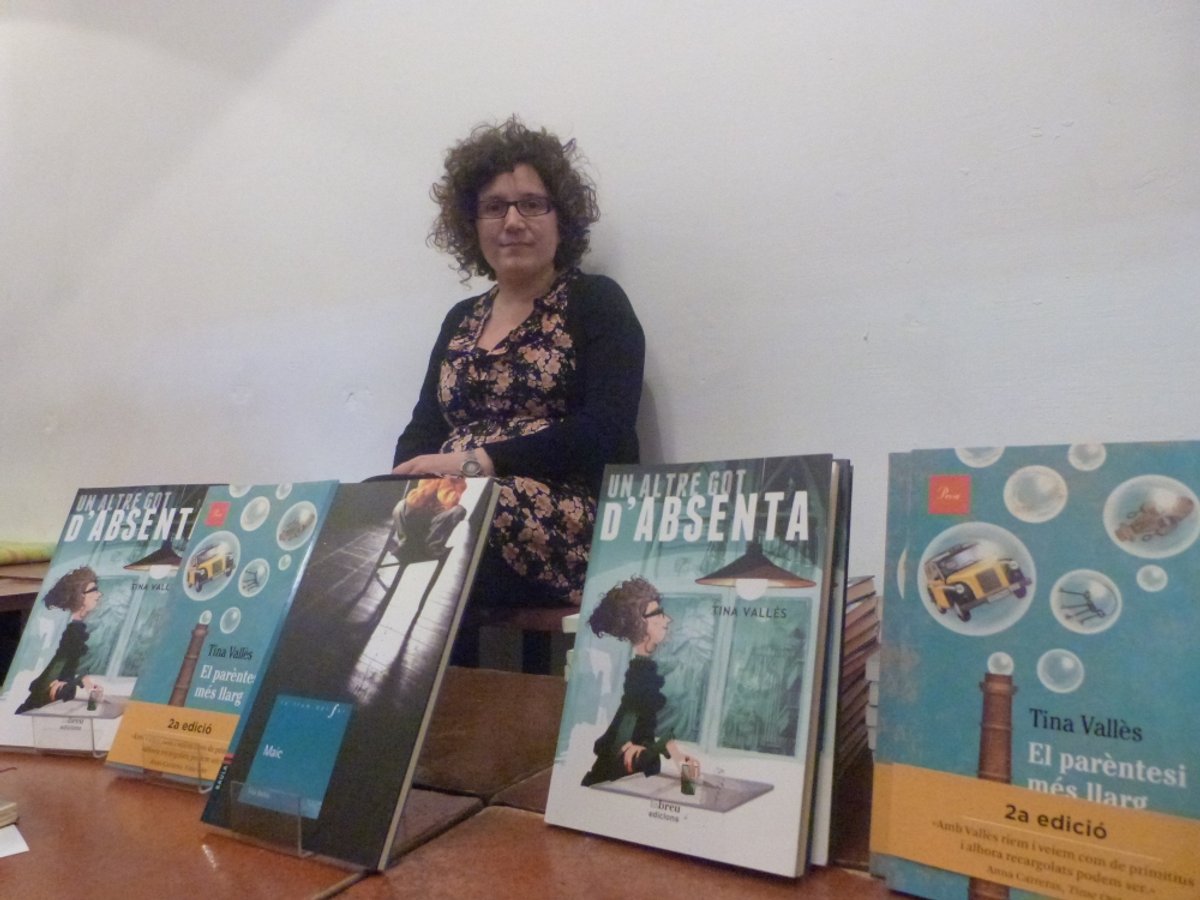 Tina Vallès presenta el seu darrer llibre a Rubí