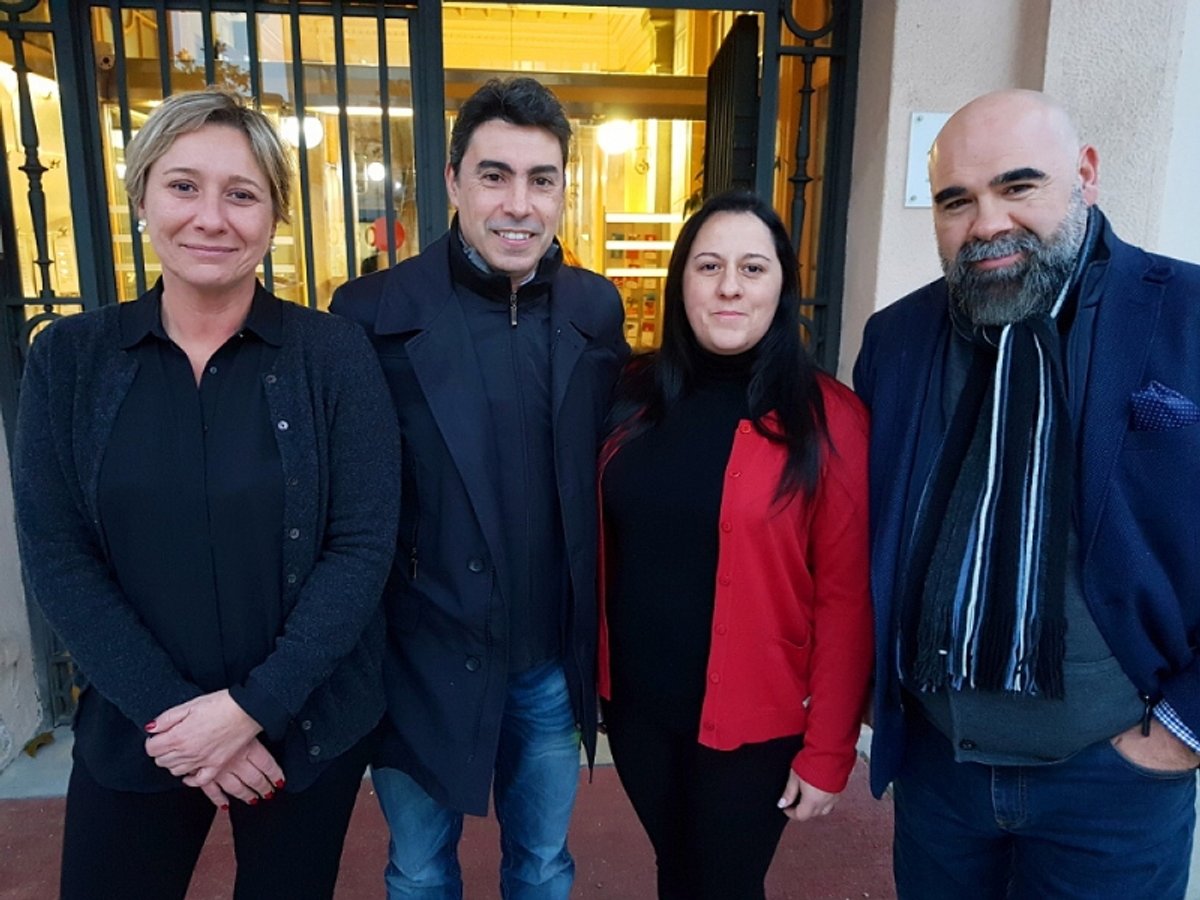 Juan José Giner, el dia de la seva presentació com a alcaldable del PP