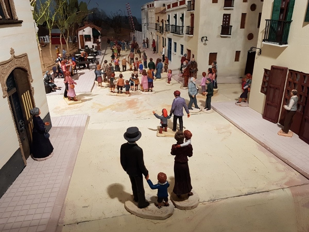 L’exposició de Diorames de Pessebres ha rebut 13.000 visitants