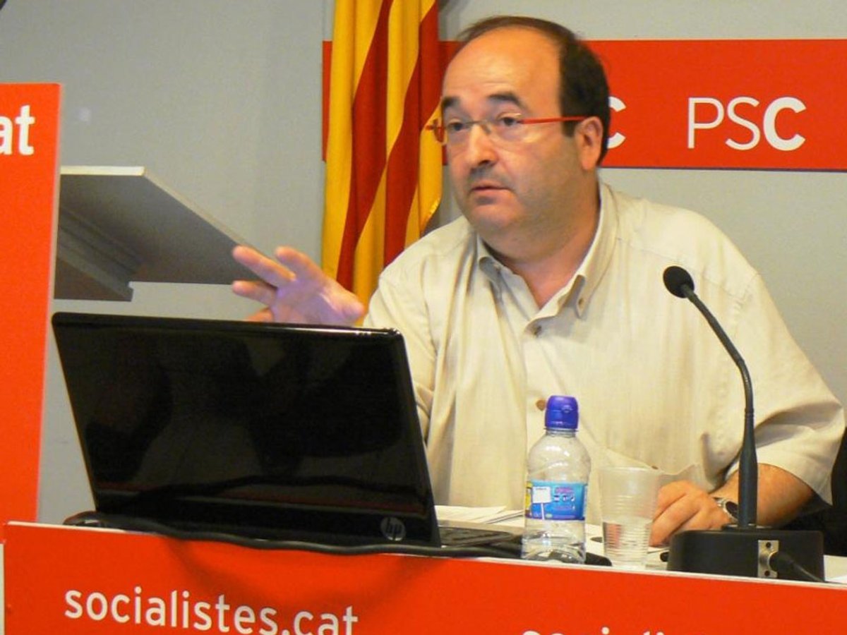 Miquel Iceta al congrés ordinari del PSC Vallès Oest