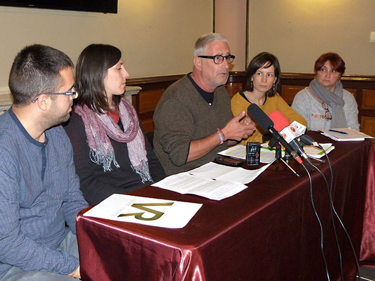 ERC, AUP, ICV, VR i Podem tornen a demanar la retirada del text refós del POUM