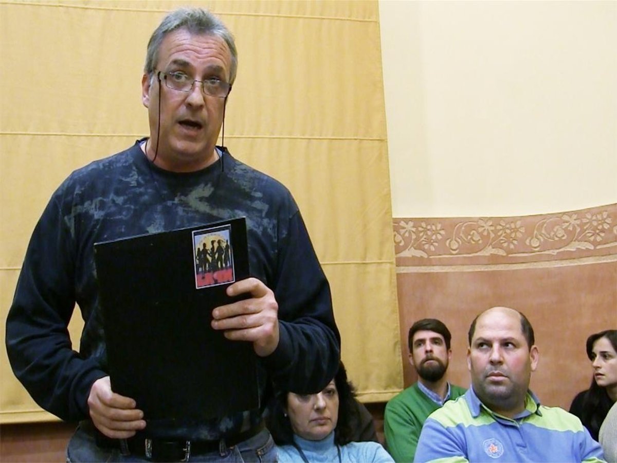 Intervenció de l'Assemblea d'aturats al ple