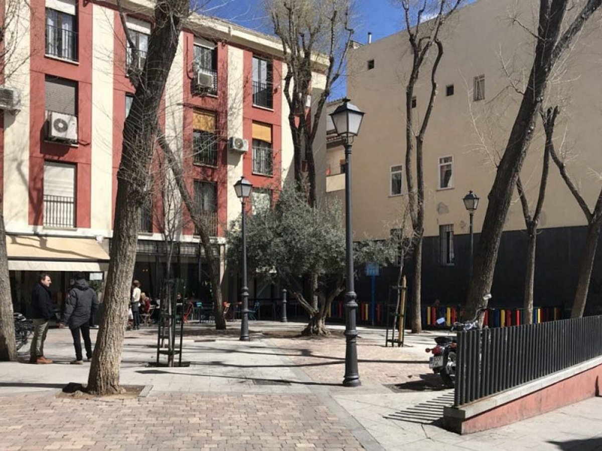 L'espai on s'ha d'inaugurar la Placeta per la MemòriaTrans de Madrid / foto: Ajuntament de Madrid