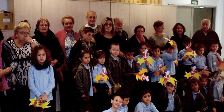El Consell de la Gent Gran tanca el 2014 trobant-se amb els membres del programa d’intercanvi generacional