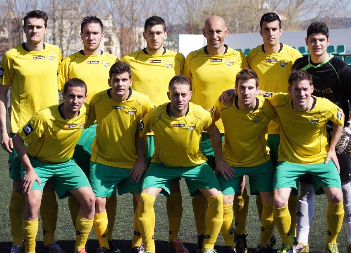 Comiat del primer equip de l'Olímpic a casa / Arxiu