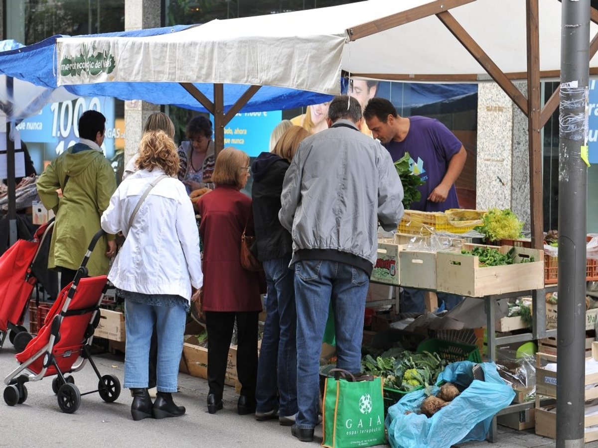 Parades del Mercat Ecològic del Vallès (foto: Lídia Larrosa)