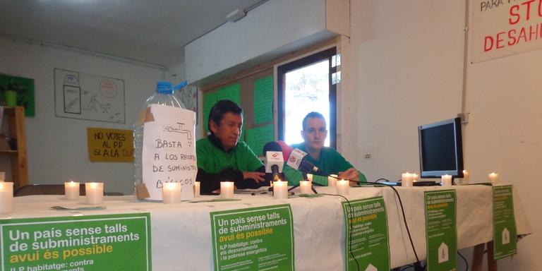 La PAH recollirà signatures per aturar desnonaments i contra la pobresa energètica