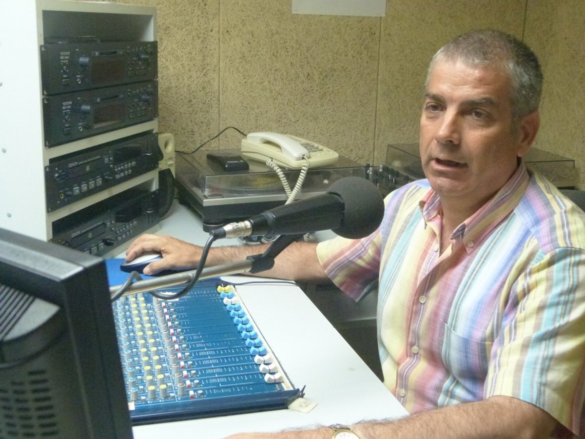 Puigventós las estudis de Ràdio Rubí