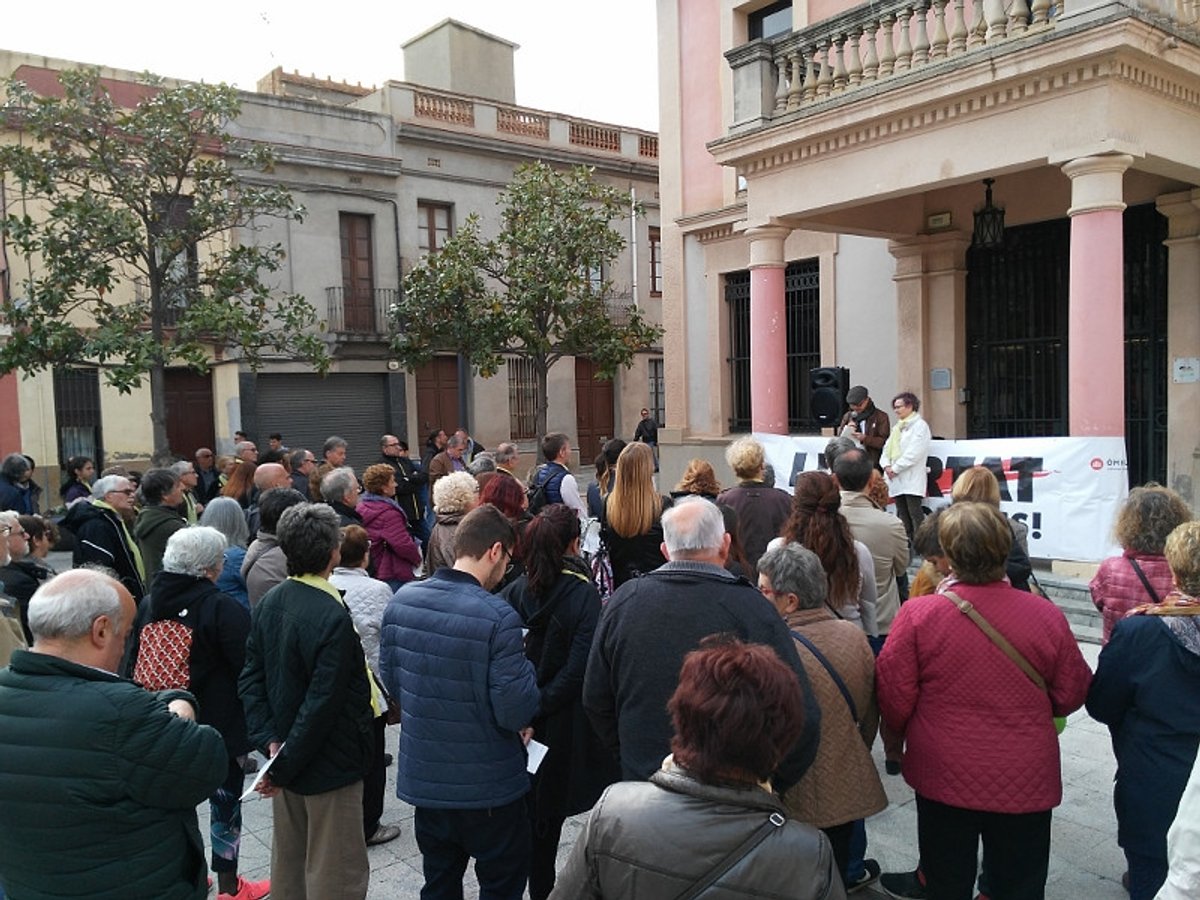 Nova concentració d’ANC i Òmnium per la llibertat dels independentistes presos